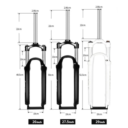 Fourche VTT SUNTOUR XCM – Suspension à ressort huile, verrouillage d’épaule, 100 mm, 26-29’’