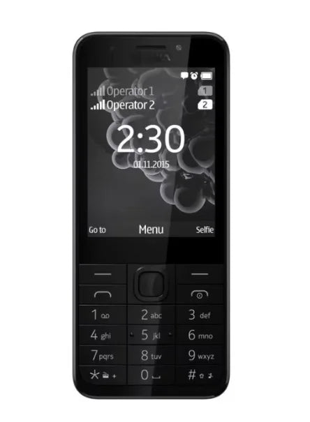 Nokia 230 Double SIM – Écran 2,8", Caméras Avant & Arrière 2 MP