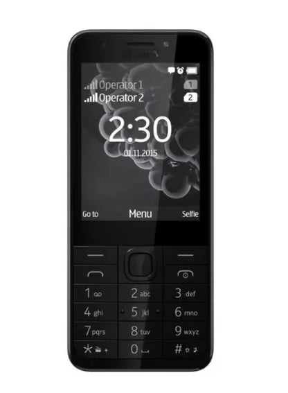 Nokia 230 Double SIM – Écran 2,8", Caméras Avant & Arrière 2 MP