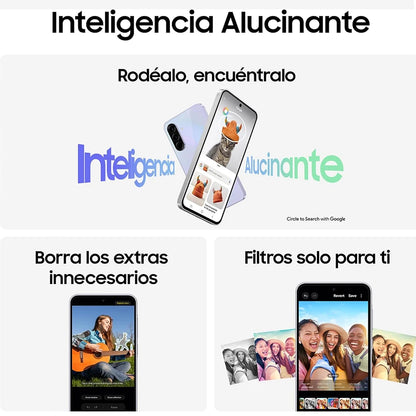 Samsung Galaxy A36 5G Smartphone Snapdragon 6 Gen 3 Écran Super AMOLED 6,7", 120 Hz, appareil photo 50 Mpx, 5 000 mAh, 45 W, NFC, IP67