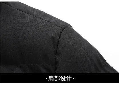 🧥 Doudoune Imperméable pour Hommes – Manteau Chaud Hiver 2025