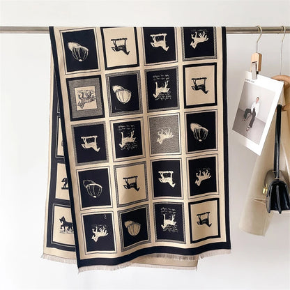 Châle Pashmina en Cachemire pour Femme – Luxe & Confort