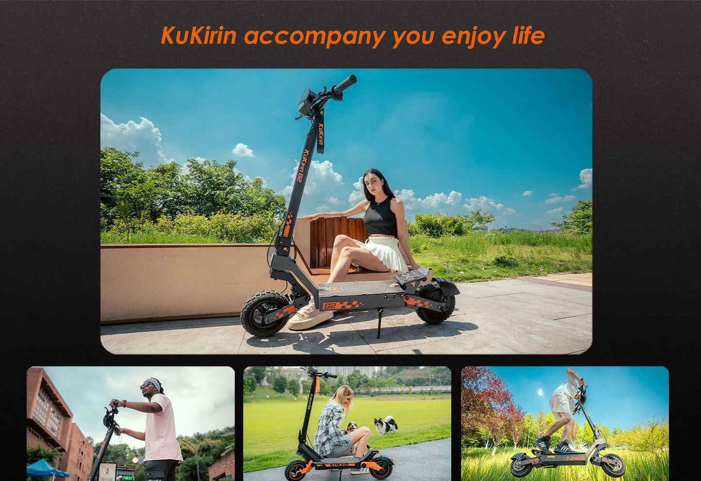 KuKirin NipCity G2 – Trottinette Électrique 800W, Batterie 48V 15Ah, Pliable, Pneus 10" Off-Road, Autonomie 60–80 km