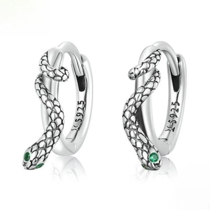 REETI – boucles d'oreilles serpent en argent Sterling 925, bijoux créatifs et Sexy pour femmes, cadeau personnalisé