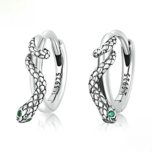 REETI – boucles d'oreilles serpent en argent Sterling 925, bijoux créatifs et Sexy pour femmes, cadeau personnalisé