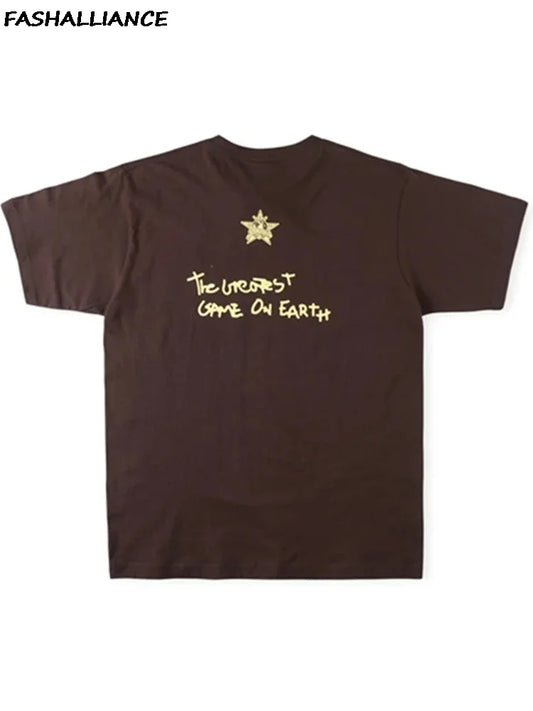T-shirt Homme Hip Hop – Dessin Animé & Respirant