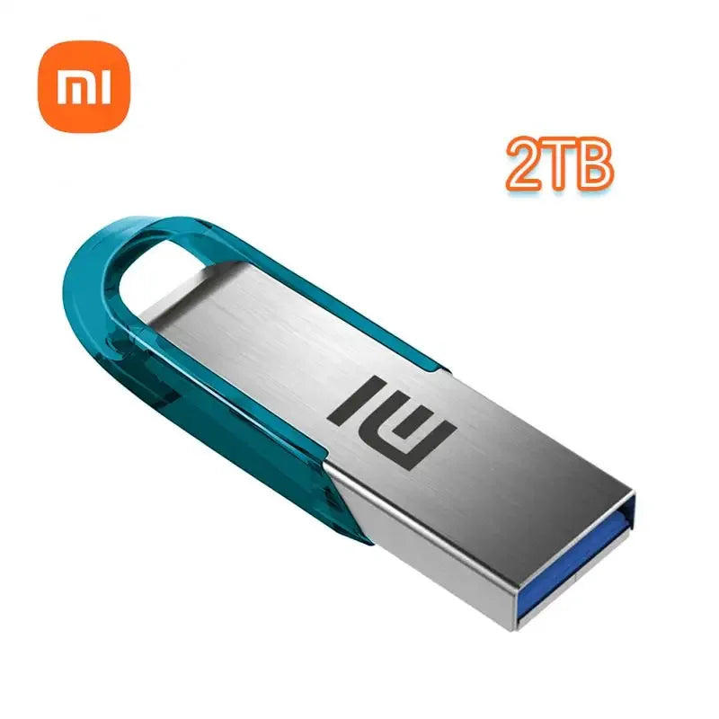 Xiaomi 2 to USB clé USB clé 1 to mémoire étanche U disque haute vitesse USB 3.2 Transmission de données métal USB clé USB OTG