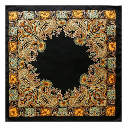 🧣 Foulard Carré Léopard LMLAVEN – Chic, Rock & Multifonction