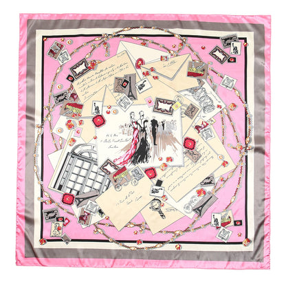🧣 Foulard Carré Léopard LMLAVEN – Chic, Rock & Multifonction