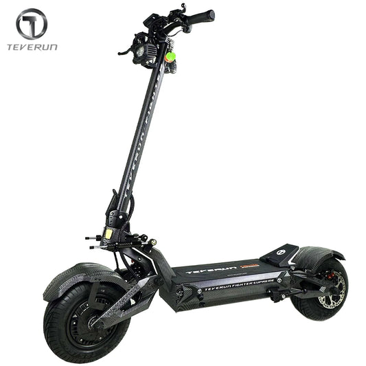Moteur d'origine Teverun Fighter 7260R 72V 60Ah V4 puissance de crête 15000W avec GPS PKE vitesse maximale 120 KM/H n Scooter électrique