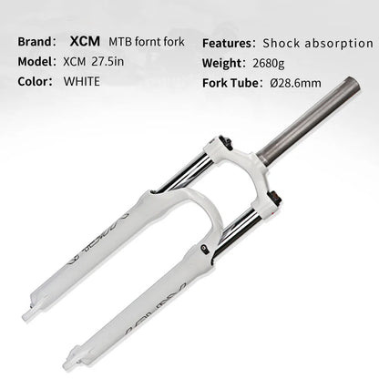 Fourche VTT SUNTOUR XCM – Suspension à ressort huile, verrouillage d’épaule, 100 mm, 26-29’’