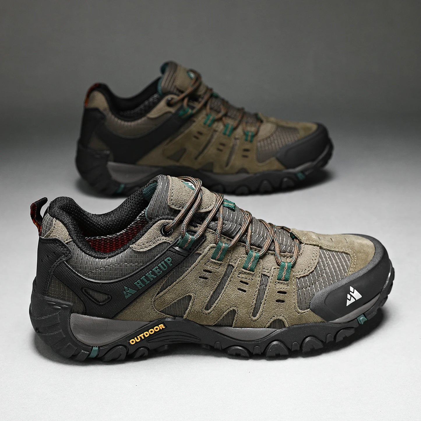🥾 HIKEUP Chaussures de Randonnée pour Hommes – Trekking et Outdoor
