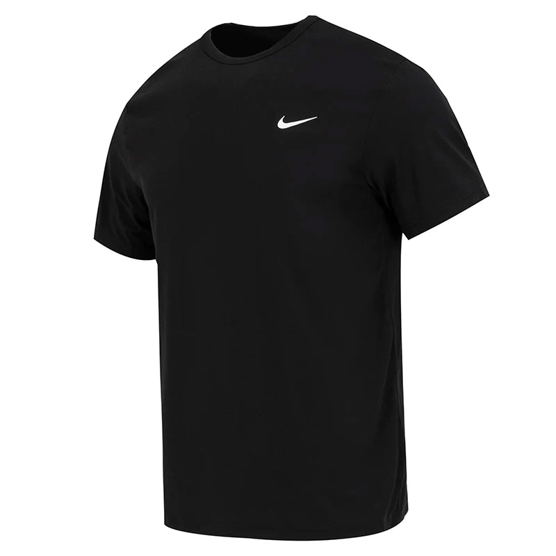 Nike T-shirt homme manches courtes – Fitness, respirant et confortable, col rond
