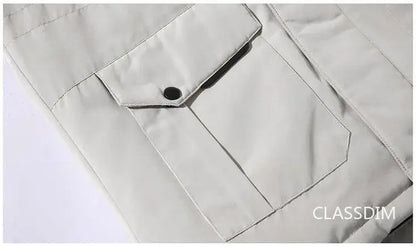 Veste à capuche en duvet de canard pour hommes  Parka d’hiver chaude et coupe-vent