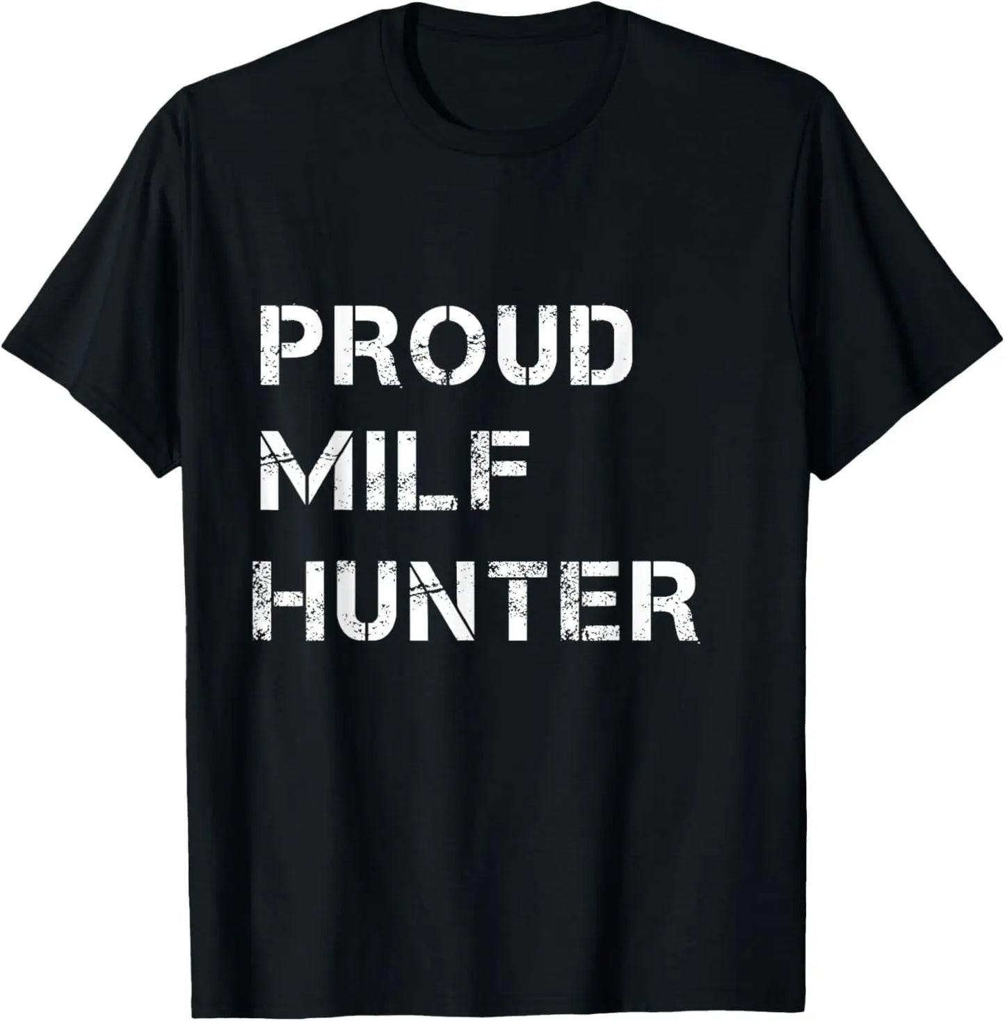 Chasseur de MILF-T-shirt humoristique pour homme, humoristique et humoristique, humoristique et humoristique