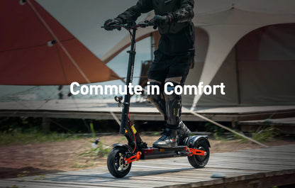 JOYOR T6 pliable adulte Scooter électrique e-scooter 25/48 km/h trottinette électrique 600W planches 48V 18Ah béquille