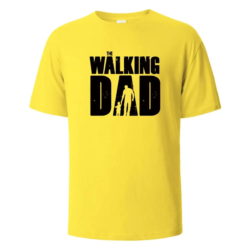 T-Shirt Homme – The Walking Dad – Style Drôle & Décontracté