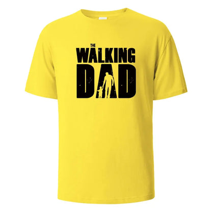 T-Shirt Homme – The Walking Dad – Style Drôle & Décontracté