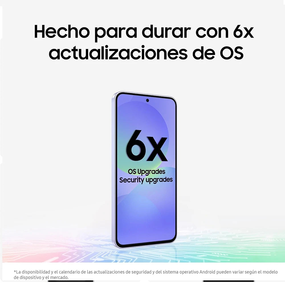 Samsung Galaxy A36 5G Smartphone Snapdragon 6 Gen 3 Écran Super AMOLED 6,7", 120 Hz, appareil photo 50 Mpx, 5 000 mAh, 45 W, NFC, IP67