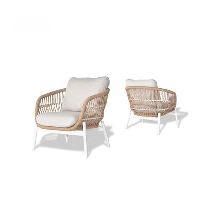 Artie haute qualité loisirs rotin canapé luxe PE tissé osier jardin Patio meubles d'extérieur canapé ensembles