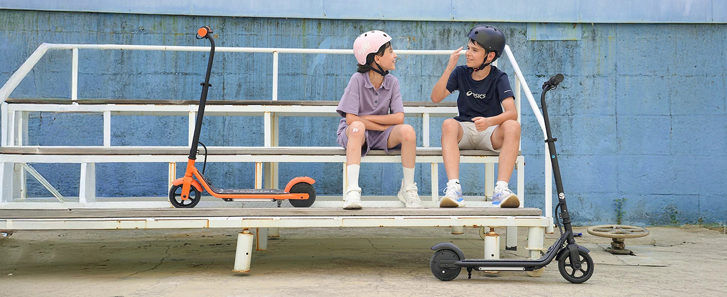 Scooter électrique pour enfants K2Pro, pneus 6 pouces, moteur 150W, vitesse 16 km/h, batterie 2,6 ah, portée 6-9km, 3 vitesses, hauteur réglable