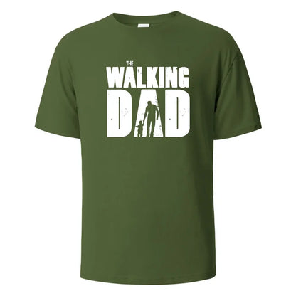 T-Shirt Homme – The Walking Dad – Style Drôle & Décontracté