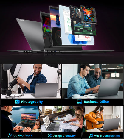 N-one-Ordinateur portable Nbook SE, AMD Ryzen 7, 5825U, DDR4, 16 Go + 16 Go + 1 To, SSD, Windows 11Pro, 15.6, Indedied Notebook, Tourists Band Dehider Gaming Compute