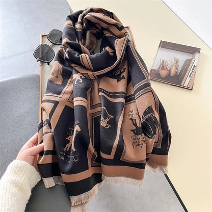 Châle Pashmina en Cachemire pour Femme – Luxe & Confort