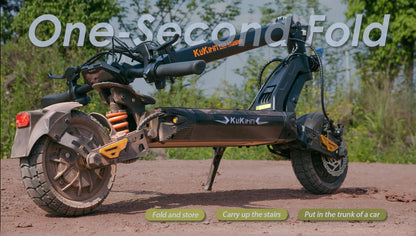 KuKirin G2 Master 2025 – Scooter Électrique Pliable 2400W, 60 km/h, Autonomie 70 km, Pneus 10"