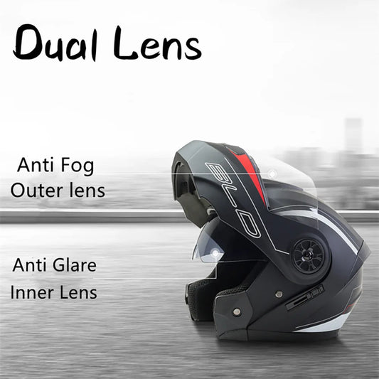 Casque de moto rabattable pour hommes et femmes, sécurité, descente, motocross, course modulaire, visage intégral personnalisé, approuvé par le DOT