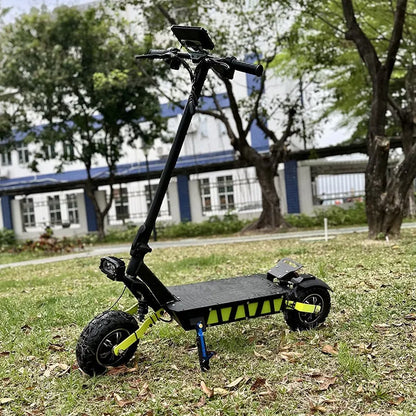 Scooter Électrique Tout-Terrain Pliable Double Entraînement 36V | 11” Pneus, 40-60 km Autonomie