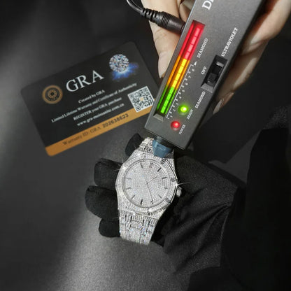Luxury Diamond Watch – Japanese Seiko NH35 Mechanical Movement – In Stock at ParisPetitPrix.com