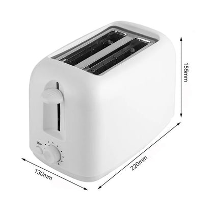 Grille-Pain Électrique 2 Fentes – Automatique &amp; Compact