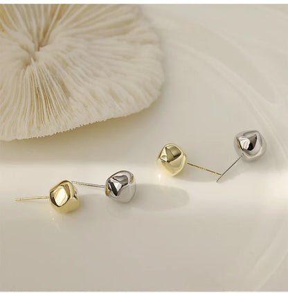Boucles d'oreilles en argent 925 pour femmes, accessoires de bijoux mignons et doux, accessoires de bijoux simples à la mode