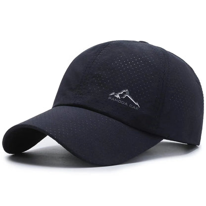 Casquette Baseball Maille Ultra Respirante Séchage Rapide Unisexe Chapeau de Sport Été