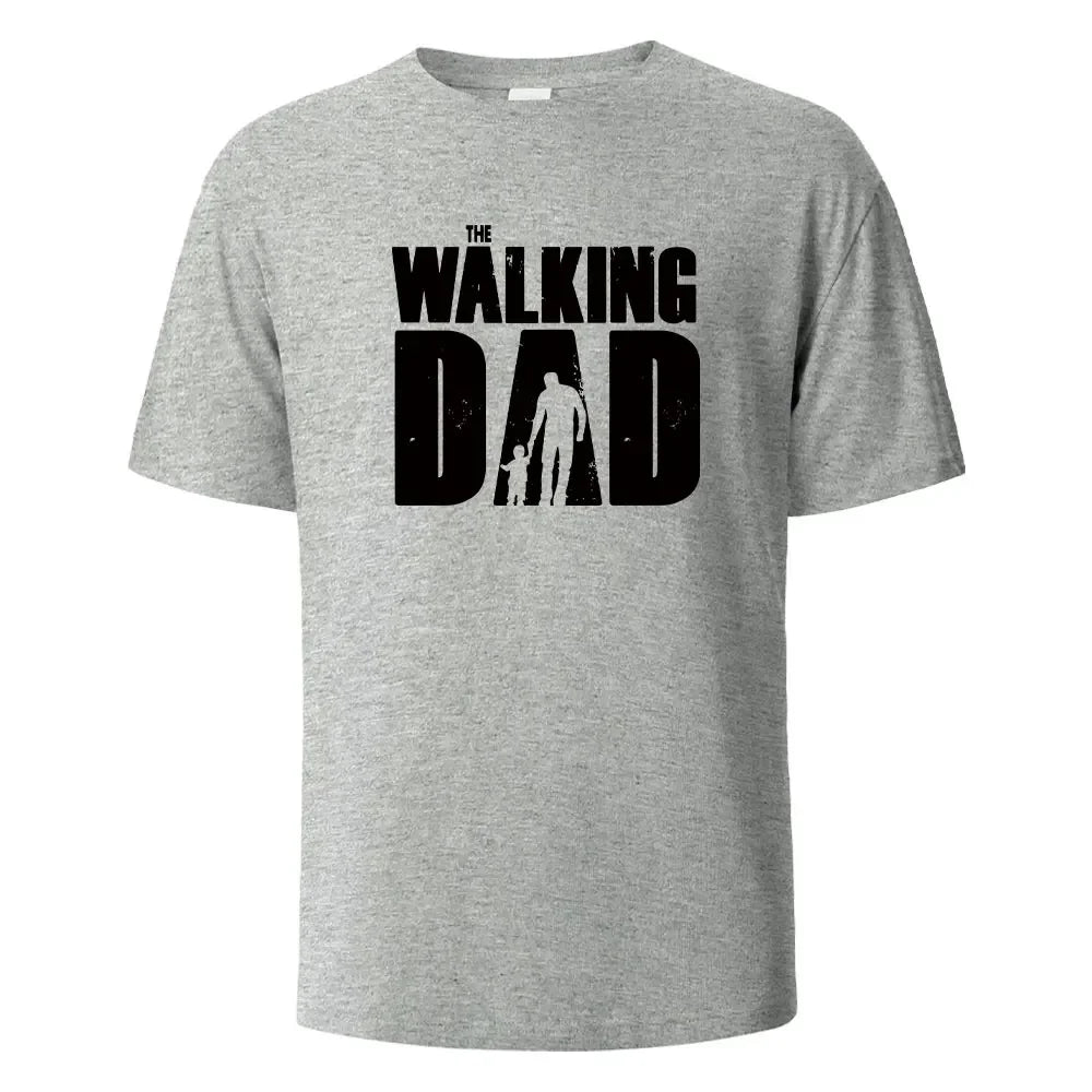 T-Shirt Homme – The Walking Dad – Style Drôle & Décontracté