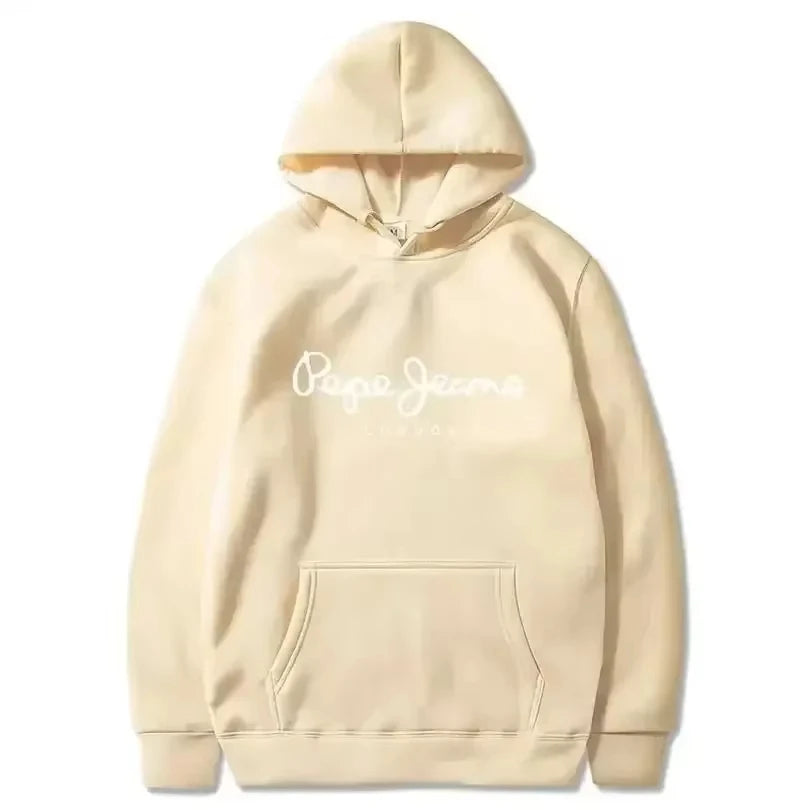 2025 hommes et femmes nouveau printemps épais à capuche sport décontracté couleur unie imprimé à capuche tendances de la mode Alphabet vêtements de sport