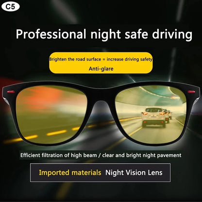 Lunettes de Vision Nocturne – Conduisez en Toute Sécurité !