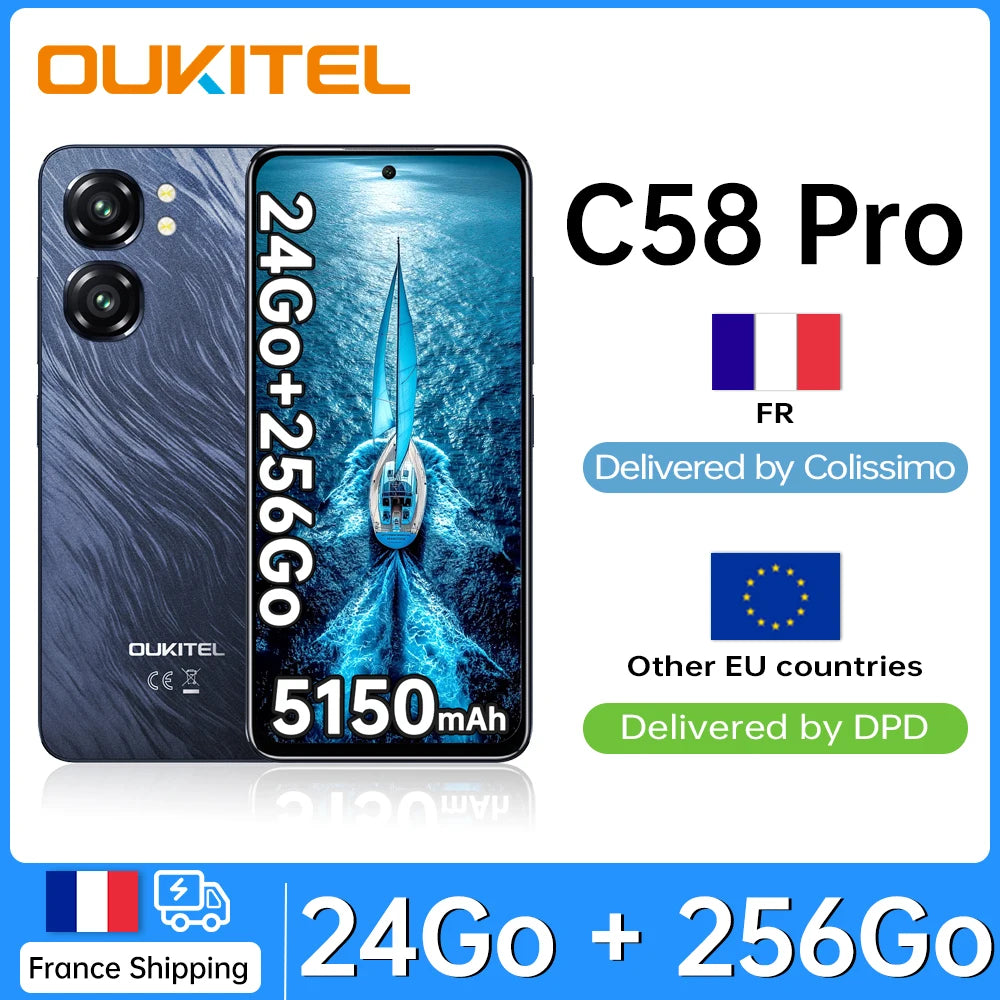 📱 OUKITEL C58 Pro