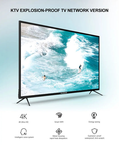 Smart TV 32 pouces - Full HD 1080P avec lunette ultra-mince 3,5 mm (écran plat, système Android, offre spéciale)