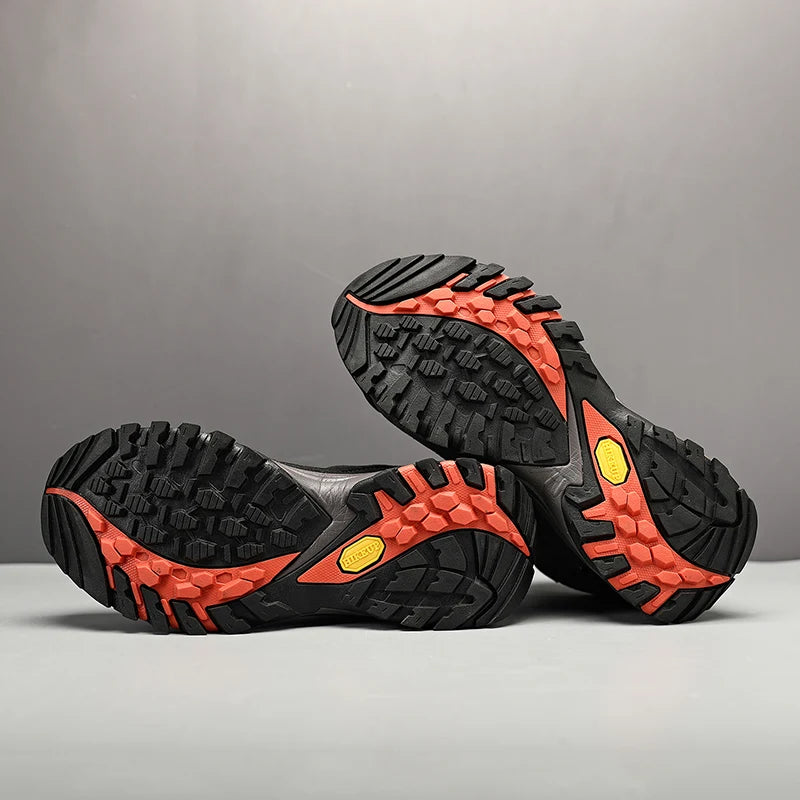 HIKEUP Bottes de Randonnée Homme – Chaudes, Confortables et Respirantes pour Plein Air