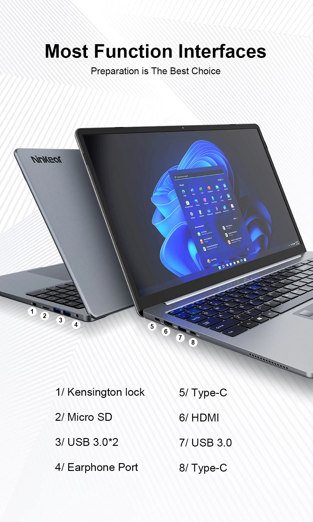 Ninkear A15 Pro : L'ordinateur portable 16" ultime pour la productivité