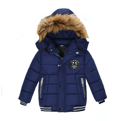 🧒 Doudoune Hiver pour Garçons – Parka Chaude 2025