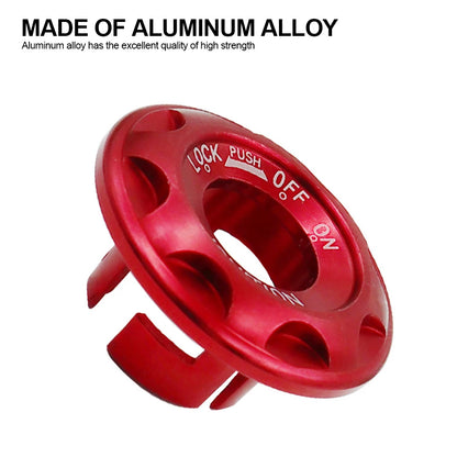 Couvercle de commutateur d'allumage de moto en alliage d'aluminium, couvercle de protection de commutateur à clé, anneau de verrouillage pour Yamaha Fuego JOG ZY100T AVENUE RSZ Vino