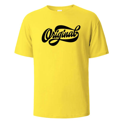 T-shirt Homme & Femme – Col Rond, Surdimensionné et Imprimé