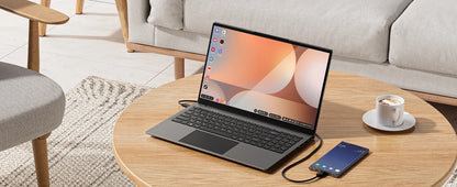 🖥️ Moniteur Portable Dopesplay 15,6" Lapdock FHD – Avec Clavier & Batterie intégrée