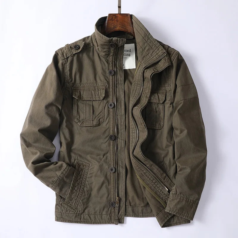 Veste Cargo Rétro Homme : L'Allié Parfait pour vos Aventures en Plein Air