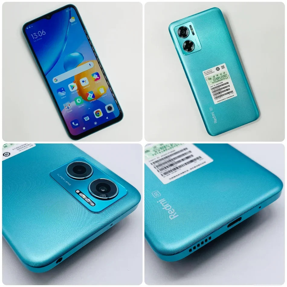 Firmware mondial Xiaomi Redmi Note 11E 5G Smartphone 5000mAh Charge Dimensity 700 50MP Caméra 90Hz Affichage téléphone utilisé