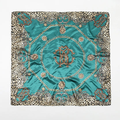 🧣 Foulard Carré Léopard LMLAVEN – Chic, Rock & Multifonction