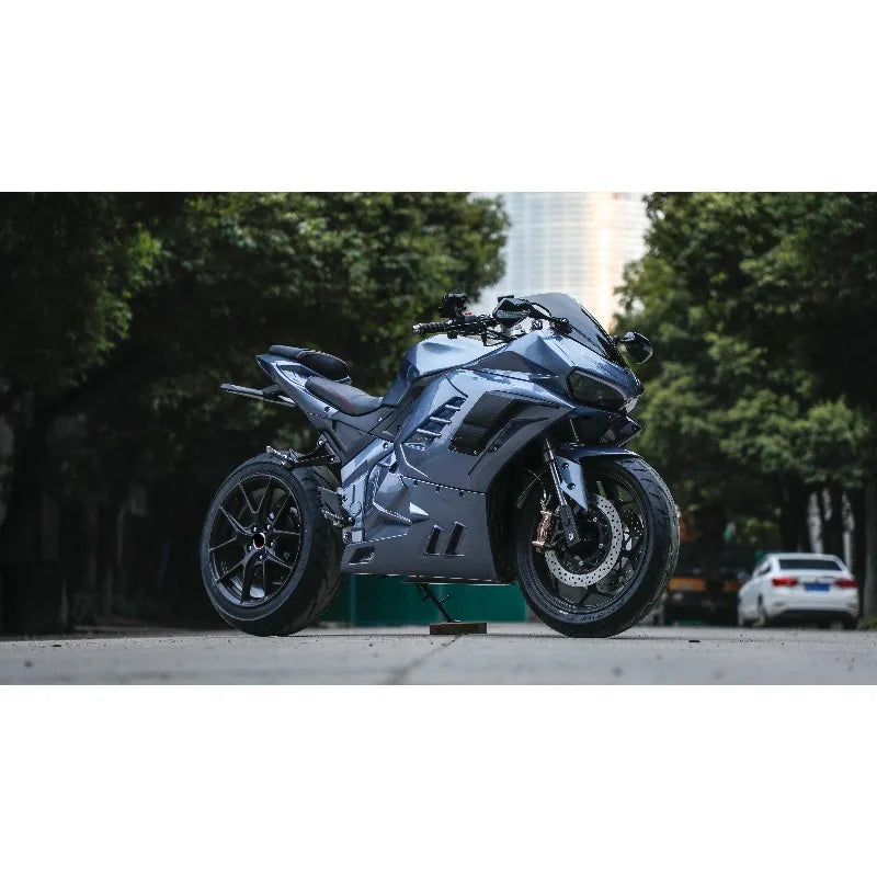 ⚡ Moto Électrique Haute Puissance 8000W – Vitesse +150 km/h, Autonomie jusqu’à 280 km